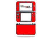 MightySkins Protective Vinyl Skin Decal for New Nintendo 3DS XL 2015 cover wrap sticker skins Solid Red
