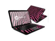 Mightyskins Protective Skin Decal Cover for HP Pavilion G6 Laptop with 15.6 screen wrap sticker skins Zebra Pink