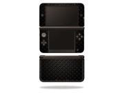 MightySkins Protective Vinyl Skin Decal Cover for Nintendo 3DS XL Original 2012 2014 Models Sticker Wrap Skins Black Wall