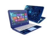 Mightyskins Protective Vinyl Skin Decal Cover for HP Stream 13 Laptop Cover wrap sticker skins Blue Vortex