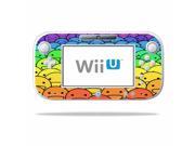 Mightyskins Protective Vinyl Skin Decal Cover for Nintendo Wii U GamePad Controller wrap sticker skins Happy Faces