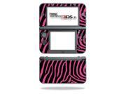 MightySkins Protective Vinyl Skin Decal for New Nintendo 3DS XL 2015 cover wrap sticker skins Zebra Pink