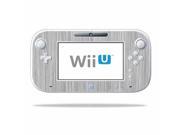 Mightyskins Protective Vinyl Skin Decal Cover for Nintendo Wii U GamePad Controller wrap sticker skins Steel