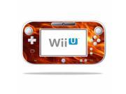 Mightyskins Protective Vinyl Skin Decal Cover for Nintendo Wii U GamePad Controller wrap sticker skins Backdraft