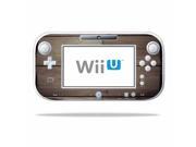 Mightyskins Protective Vinyl Skin Decal Cover for Nintendo Wii U GamePad Controller wrap sticker skins Wooden