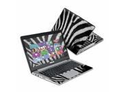 Mightyskins Protective Skin Decal Cover for Asus VivoBook S400CA Laptop 14.1 screen wrap sticker skins Zebra