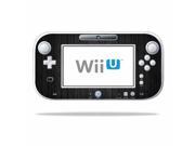 Mightyskins Protective Vinyl Skin Decal Cover for Nintendo Wii U GamePad Controller wrap sticker skins Black Wood
