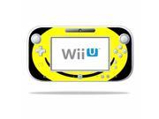 Mightyskins Protective Vinyl Skin Decal Cover for Nintendo Wii U GamePad Controller wrap sticker skins Smiley Face