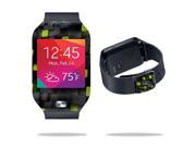 Mightyskins Protective Vinyl Skin Decal Cover for Samsung Galaxy Gear 2 Smart Watch Cover wrap sticker skins Cubes