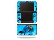 MightySkins Protective Vinyl Skin Decal Cover for Nintendo 3DS XL Original 2012 2014 Models Sticker Wrap Skins Dolphin