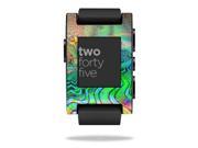 Mightyskins Protective Vinyl Skin Decal Cover for Pebble Smart Watch wrap sticker skins Psychedelic