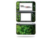 MightySkins Protective Vinyl Skin Decal for New Nintendo 3DS XL 2015 cover wrap sticker skins Weed