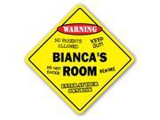 BIANCA S ROOM SIGN kids bedroom decor door children s name boy girl gift