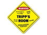 TRIPP S ROOM SIGN kids bedroom decor door children s name boy girl gift