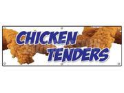 72 CHICKEN TENDERS BANNER SIGN fingers strips signs new