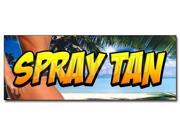 12 SPRAY TAN DECAL sticker tanning salon spa lotion