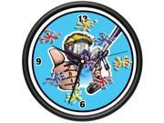 PAINTBALL Wall Clock gun paintballs camo amo maker