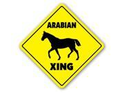 ARABIAN HORSE CROSSING Sign novelty gift animals farm