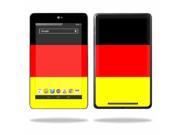 Mightyskins Protective Skin Decal Cover for Asus Google Nexus 7 Tablet with 7 screen wrap sticker skins German Flag