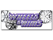 24 WHEELS RIMS DECAL sticker chrome rim wheel tires