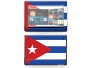 Mightyskins Protective Vinyl Skin Decal Cover for Sony Tablet S wrap sticker skins Cuban flag