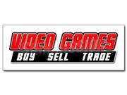 48 VIDEO GAMES DECAL sticker buy sell trade game