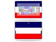 Mightyskins Protective Skin Decal Cover for Asus VivoTab RT TF600T 10.1 Inch Tablet wrap sticker skins France Flag
