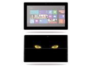 Mightyskins Protective Skin Decal Cover for Microsoft Surface Pro Tablet wrap sticker skins Cat Eyes