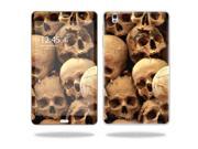 Mightyskins Protective Vinyl Skin Decal Cover for Samsung Galaxy Tab Pro 8.4 T320 Tablet skins wrap sticker skins Skull pile