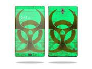 Mightyskins Protective Vinyl Skin Decal Cover for Samsung Galaxy Tab S 8.4 wrap sticker skins Biohazard