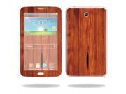 Mightyskins Protective Skin Decal Cover for Samsung Galaxy Tab 3 7.0 Tablet T210 wrap sticker skins Knotty Wood