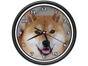 SHIBA INU Wall Clock dog doggie pet breed gift