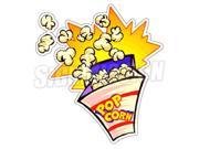 POPCORN I Concession Decal stand trailer cart vendor