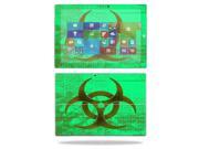 Mightyskins Protective Vinyl Skin Decal Cover for Microsoft Surface Pro 3 Tablet skins wrap sticker skins Biohazard