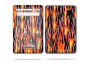 Mightyskins Protective Vinyl Skin Decal Cover for Coby Kyros MID7012 Tablet wrap sticker skins Hot Flames