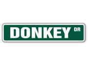 DONKEY Street Sign animal farm signs ride mule gift