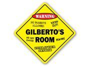 GILBERTO S ROOM SIGN kids bedroom decor door children s name boy girl gift