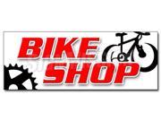 36 BIKE SHOP DECAL sticker bicycle shop repair rental rent cycle