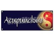 ACUPUNCTURE BANNER SIGN acupuncturist needles pen signs