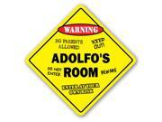 ADOLFO S ROOM SIGN kids bedroom decor door children s name boy girl gift