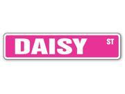 DAISY Street Sign name kid child boy girl room bedroom gift