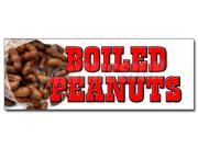 24 BOILED PEANUTS DECAL sticker stand cart hot