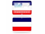 Mightyskins Protective Skin Decal Cover for Samsung Galaxy Tab 3 10.1 Tablet P5200 wrap sticker skins France Flag