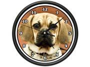 PUGGLE Wall Clock dog doggie pet breed gift