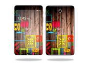 Mightyskins Protective Vinyl Skin Decal Cover for Samsung Galaxy Tab 4 7 Tablet T230 skins wrap sticker skins Wood You