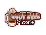 ROOT BEER FLOATS Concession Decal stand trailer cart