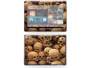 Mightyskins Protective Vinyl Skin Decal Cover for Sony Tablet S wrap sticker skins Skull Pile