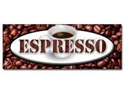 36 ESPRESSO DECAL sticker coffee shop cafe beans
