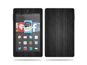 Mightyskins Protective Vinyl Skin Decal Cover for Amazon Kindle Fire HD 7 2nd Gen 2014 wrap sticker skins Black Wood