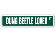 DUNG BEETLE LOVER Street Sign bug insect outdoors desert farmland forest gift